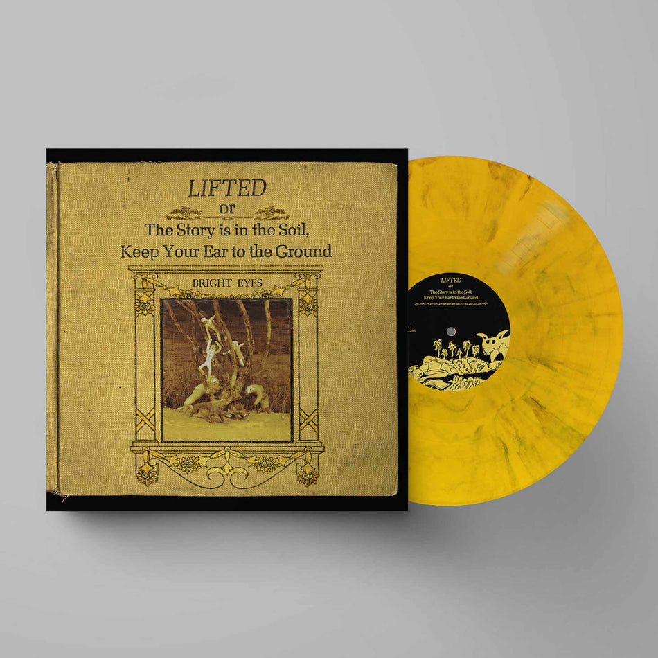 Lifted Or The Story Is In The Soil, Keep Your Ear To The Ground - Vinyle Jaune & Noir - Front Cover