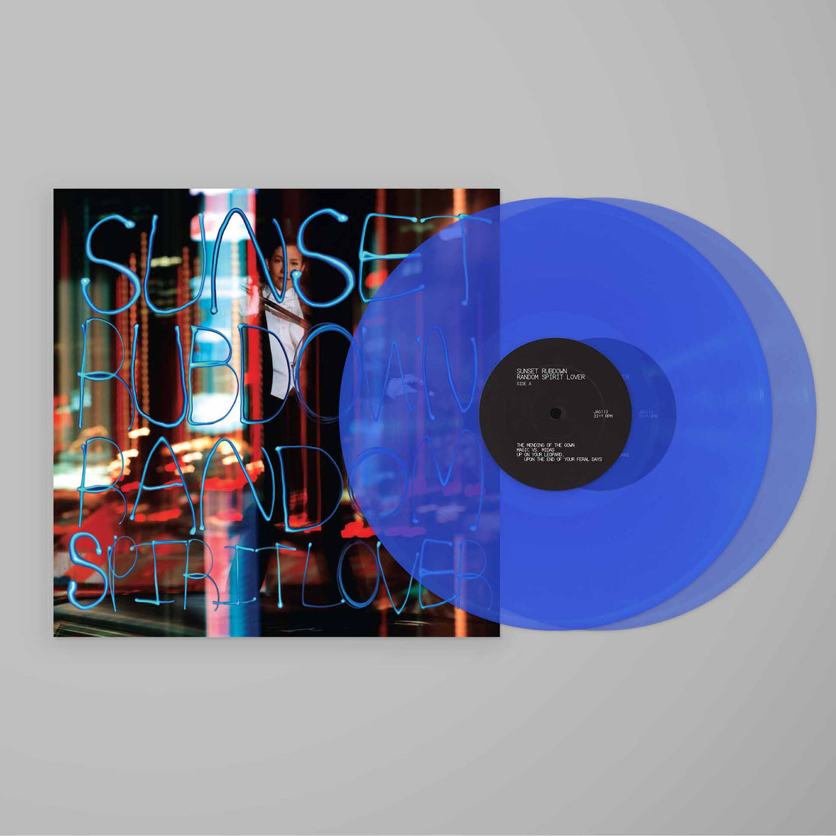 Random Spirit Love - Vinyle Bleu Translucide - Front Cover