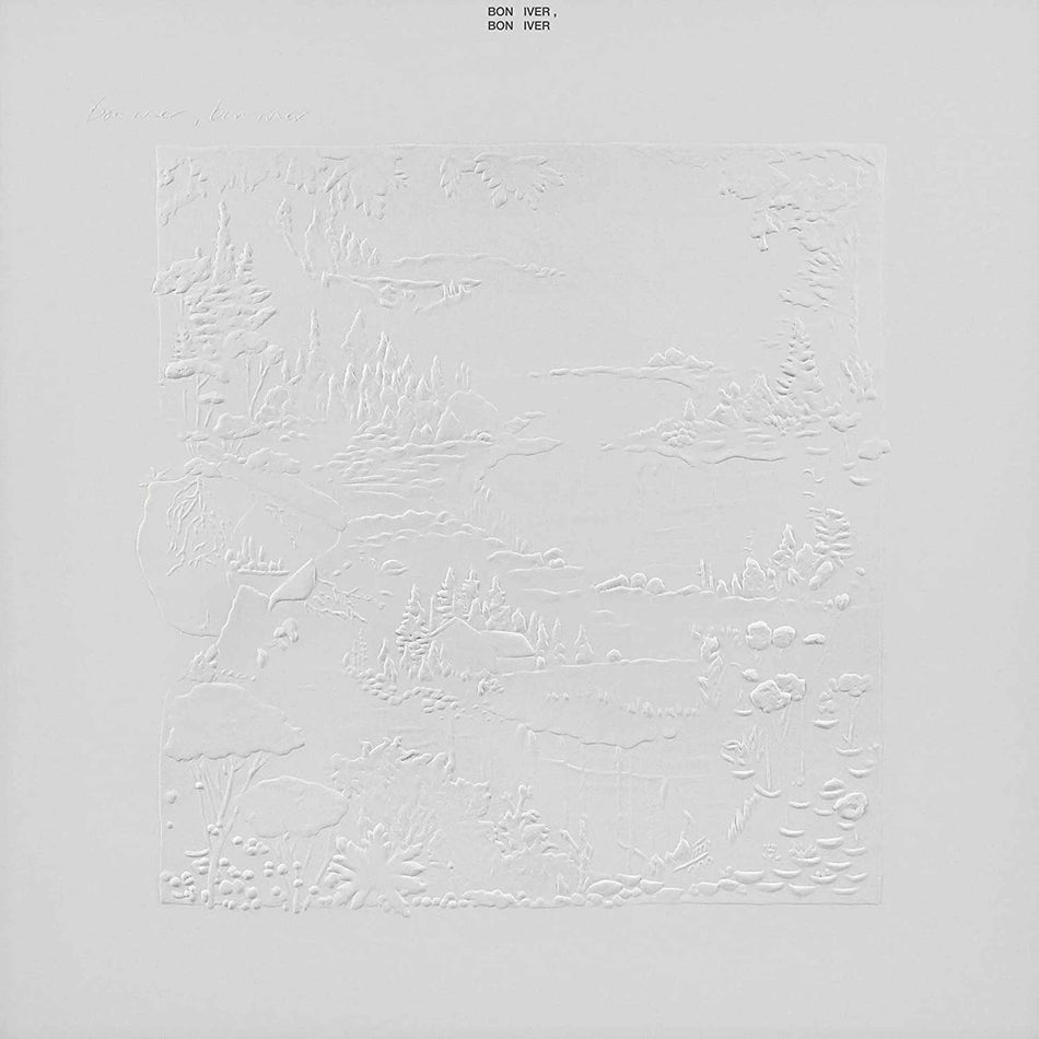Bon Iver, Bon Iver (10Th Anniversary Edition) - Vinyle Blanc - Front Cover