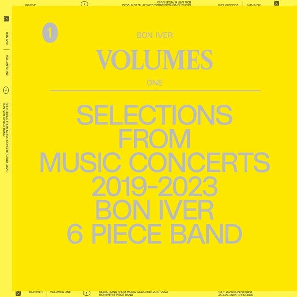 Volumes One : Selections From Music Concerts 2019-2023 - Front Cover