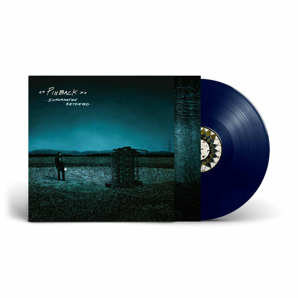 Information Retrieved - Vinyle Bleu - Front Cover
