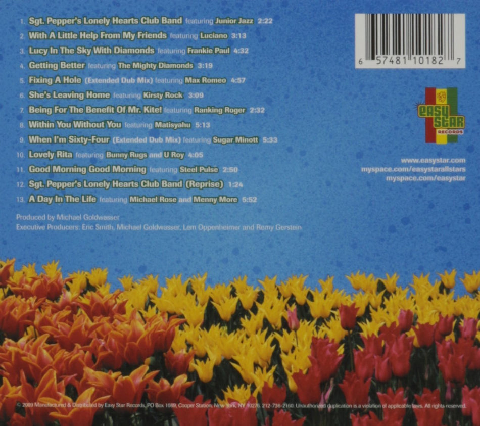 Lonely Hearts Dub Band - Back Cover