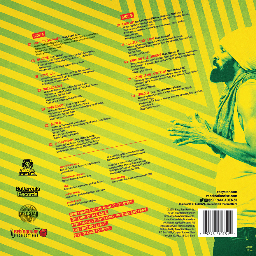 Chiliagon LP - Back Cover