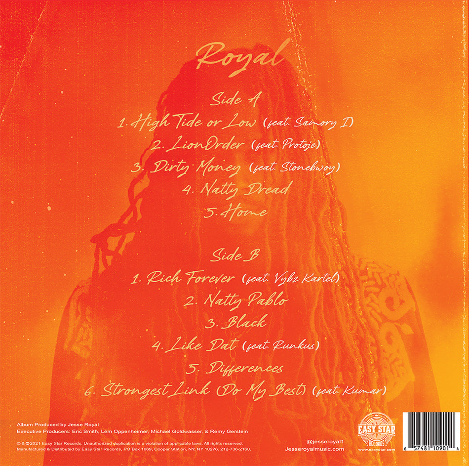 Royal - Back Cover