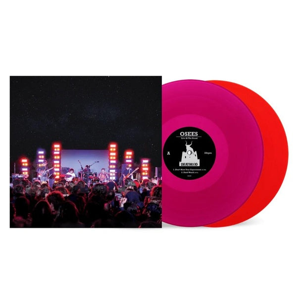 Live At The Broad/Clear Blood Red/Clear Deep Purple Vinyl - Front Cover