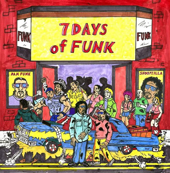 7 days of funk - Front Cover