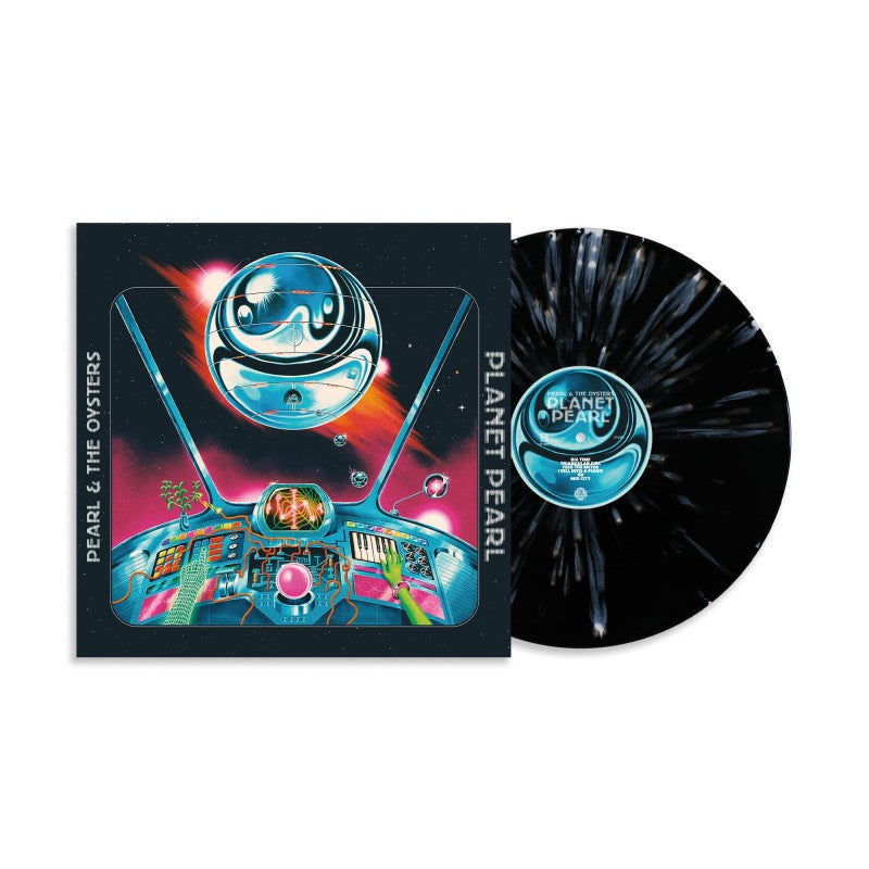 Planet Pearl - Vinyle Noir Splatter Blanc - Front Cover