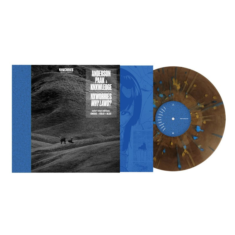 Why Lawd? - Vinyle Noir Splatter Bleu & Or - Front Cover