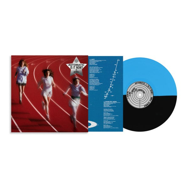 Is It Now? - Vinyle Mi Noir Mi Bleu - Front Cover
