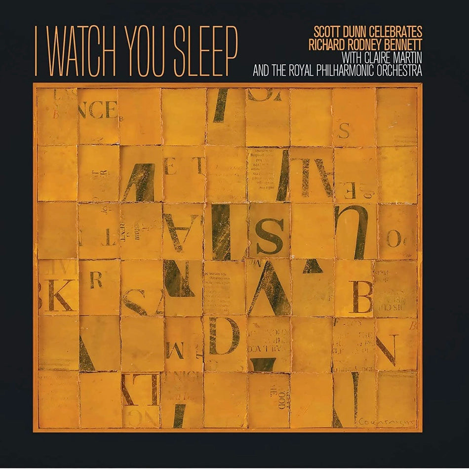 I Watch You Sleep (Vinyle LP) / Claire Martin, Scott Dunn Celebrates Richard Rodney Bennett - Front Cover