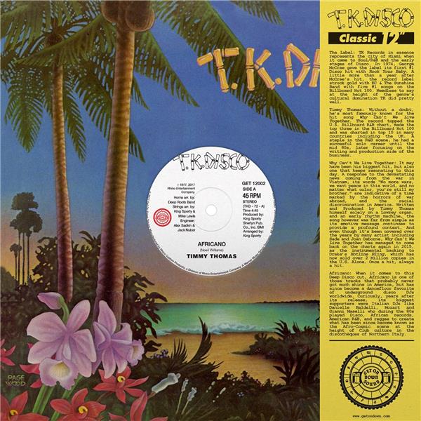 Africano/Why Can't We Live Together - Front Cover