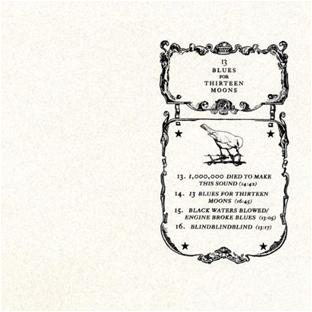 13 Blues For Thirteen Moons - Front Cover