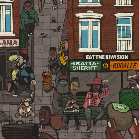 Eat The Kiwi Skin - Front Cover