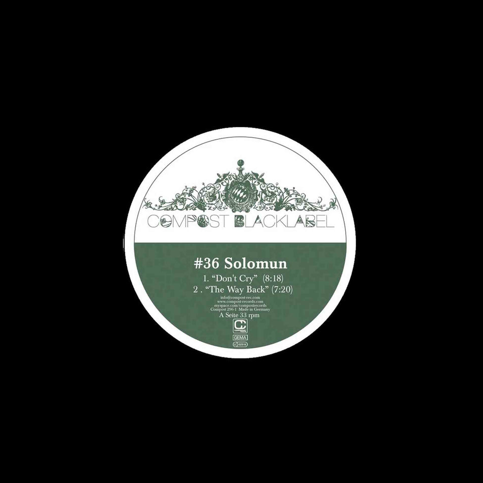 Compost Black Label #36 - Front Cover
