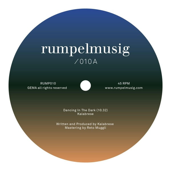 Dancing In The Dark / Dreaming Place - Front Cover