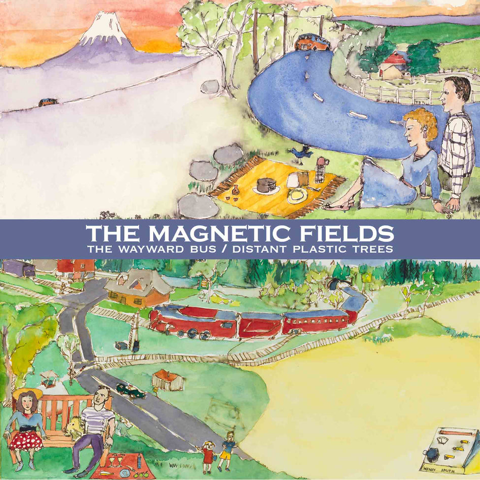 The Wayward Bus / Distant Plastic Trees - Front Cover