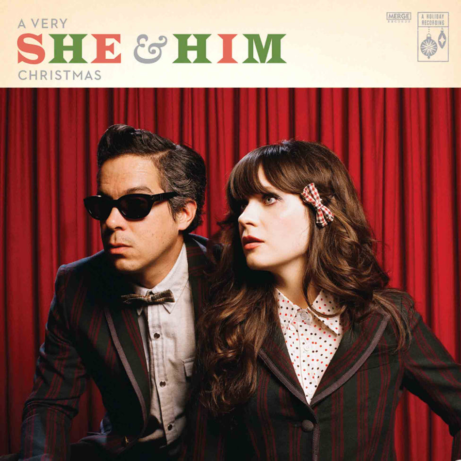 A Very She & Him Christmas - Front Cover