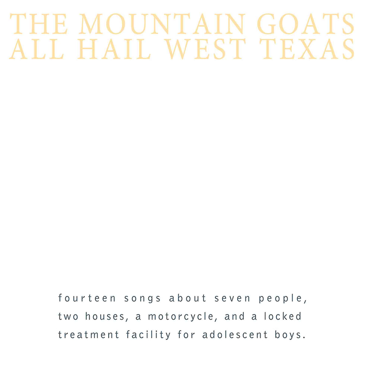 All Hail West Texas - Front Cover
