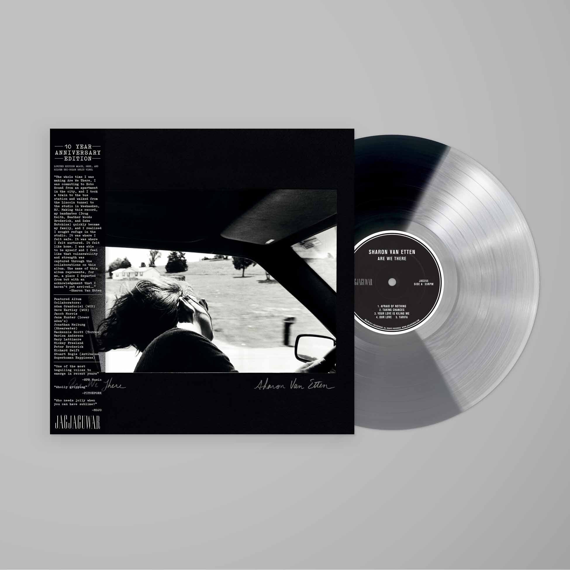 Are We There (10 Year Anniversary Edition) - Vinyle Tricolore Noir, Gris & Argent - Front Cover