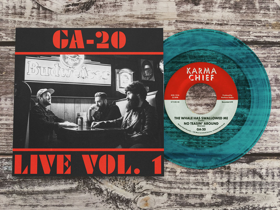 Live Vol. 1 - Vinyle Turquoise - Front Cover