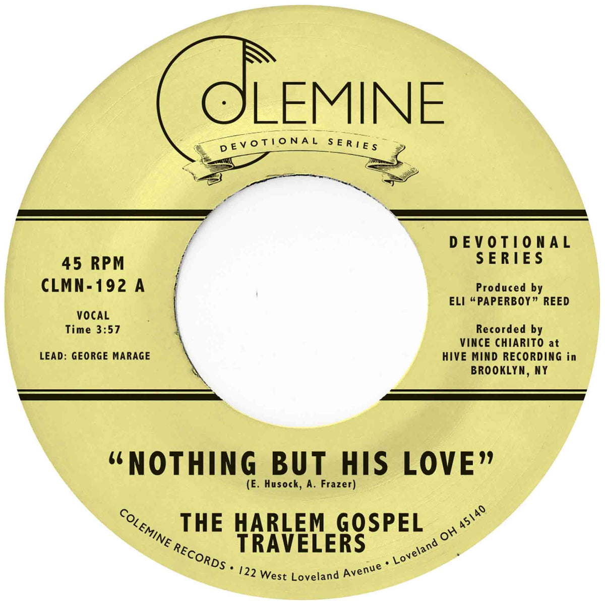 Nothing But His Love - Front Cover