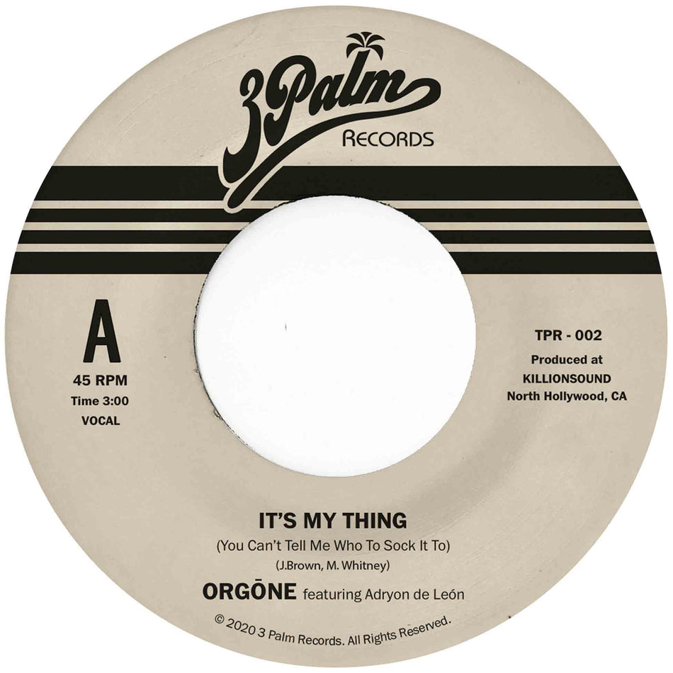 It'S My Thing (You Can'T Tell Me Who To Sock It To) - Front Cover