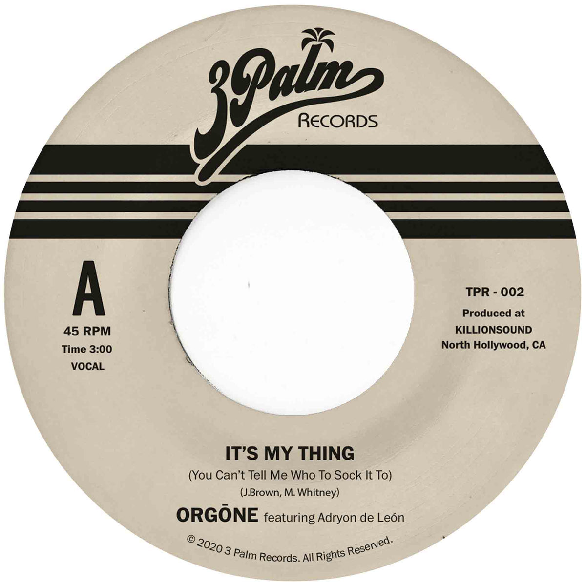 It'S My Thing (You Can'T Tell Me Who To Sock It To) - Front Cover