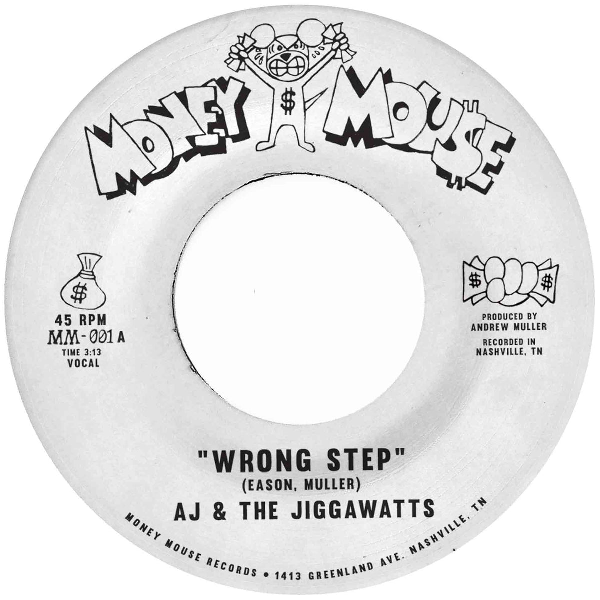 Wrong Step / Karma Is A Bitch - Vinyle Doré - Front Cover