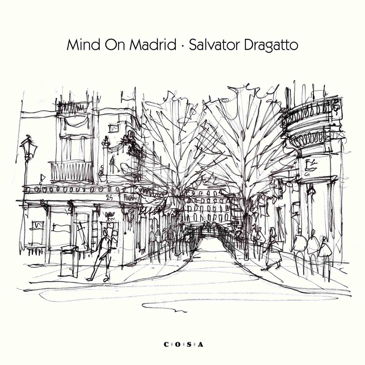 Mind On Madrid - Vinyle Gris Translucide - Front Cover