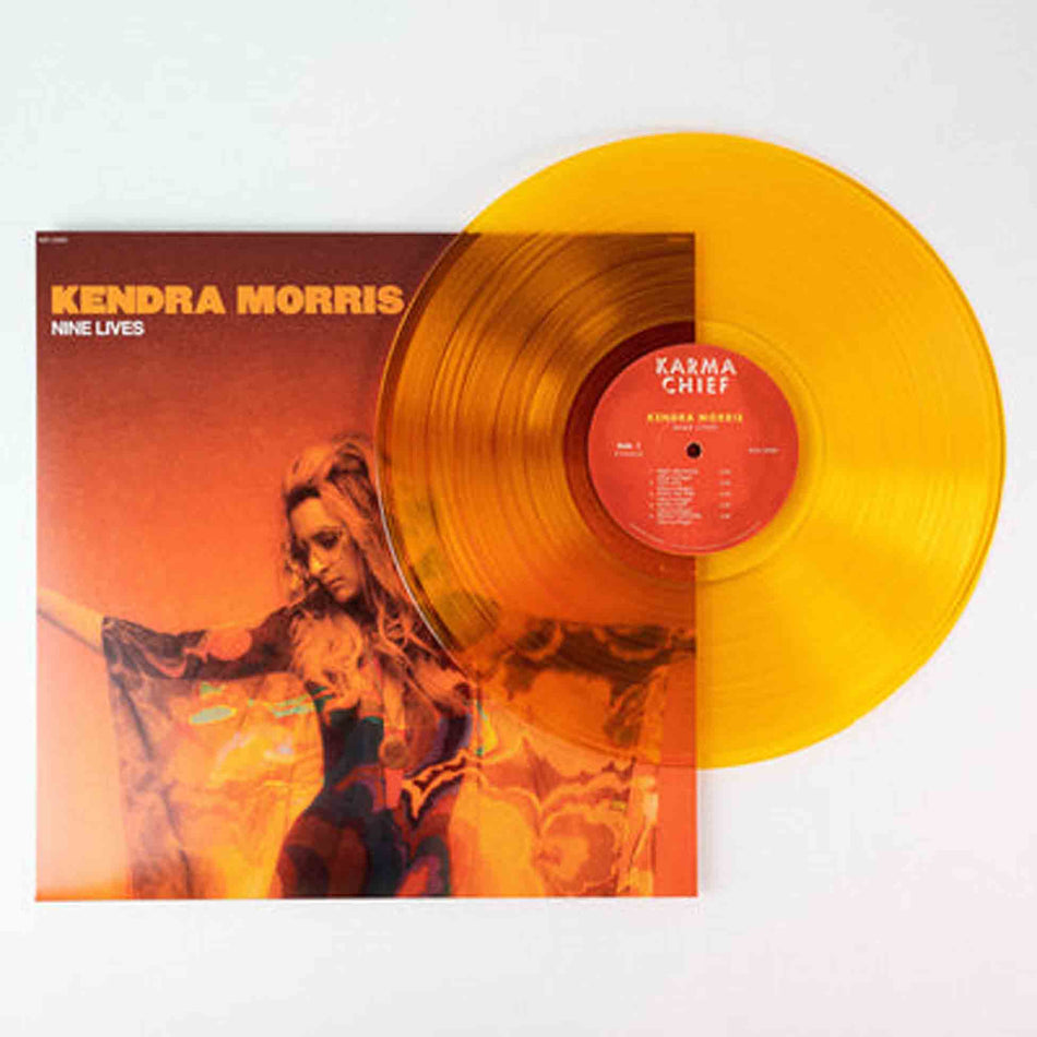 Nine Lives - Vinyle Orange Translucide - Front Cover