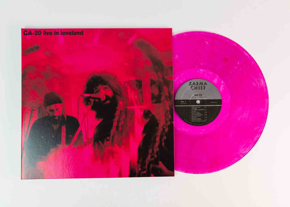 Live In Loveland - Vinyle Swirl Rose - Front Cover