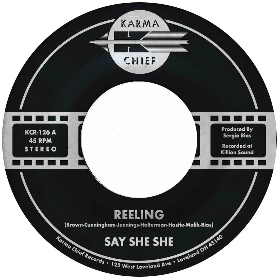 Reeling / Don'T You Dare Stop - Front Cover