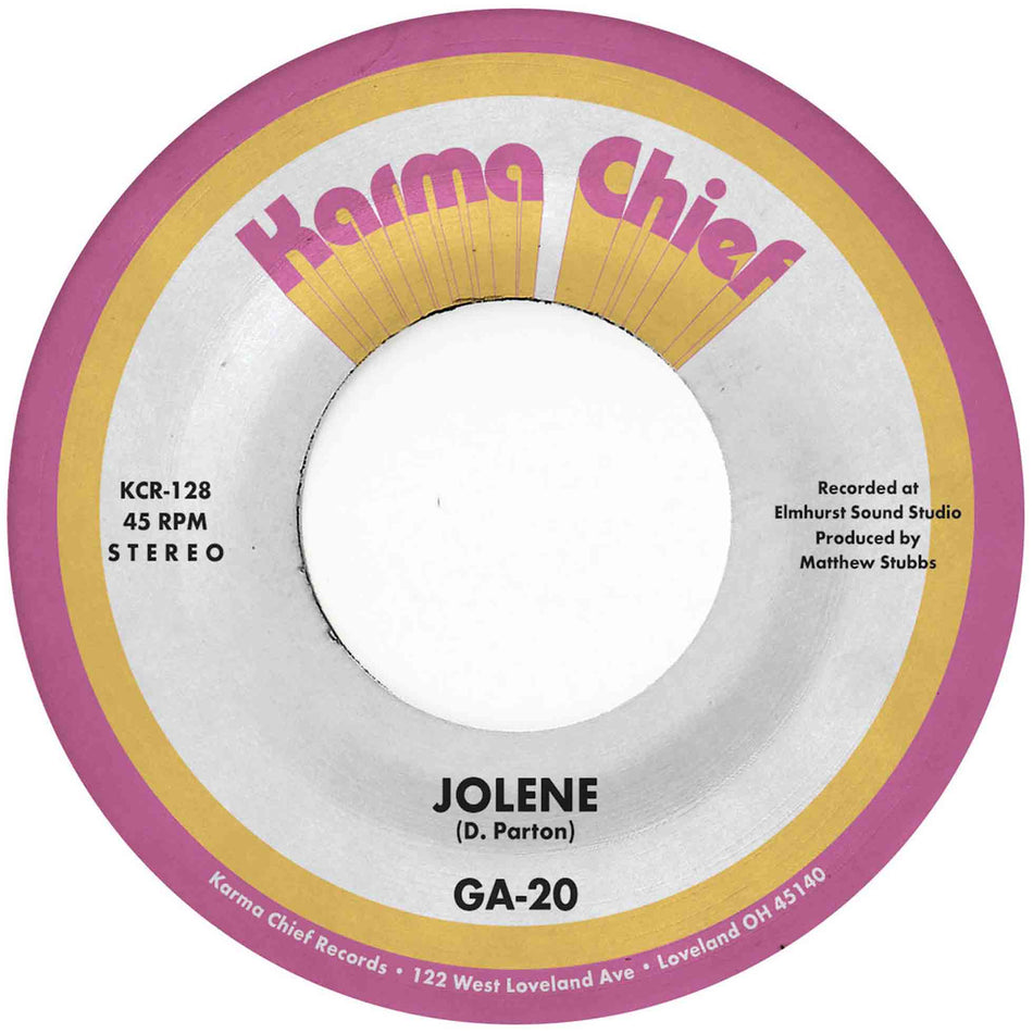 Jolene + Still As The Night - Front Cover