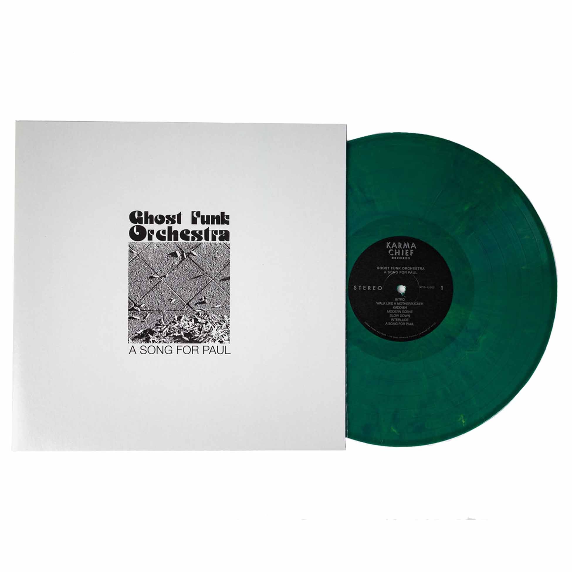 A Song For Paul - Vinyle Vert Marbre - Front Cover