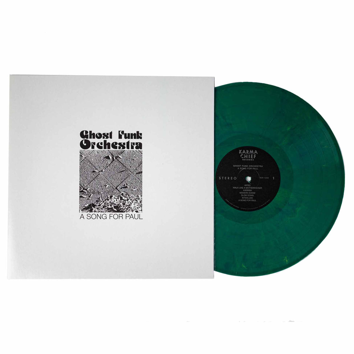 A Song For Paul - Vinyle Vert Marbre - Front Cover
