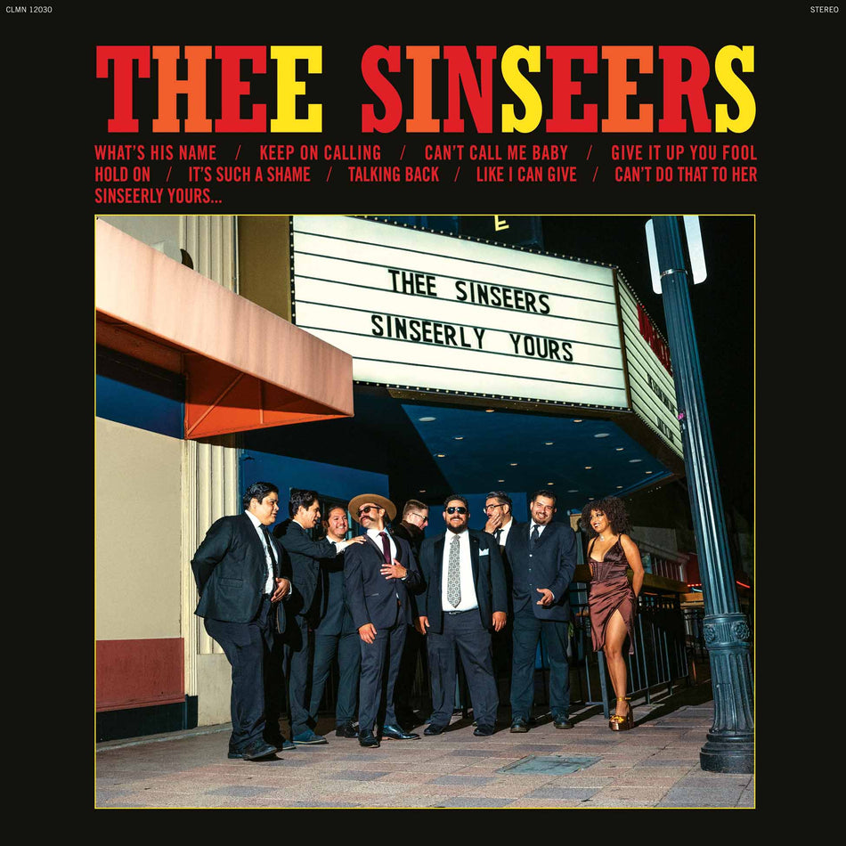 Sinseerly Yours - Front Cover