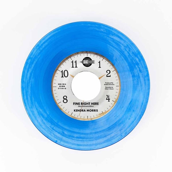 Fine Right Here + Birthday Song - Vinyle Bleu - Front Cover