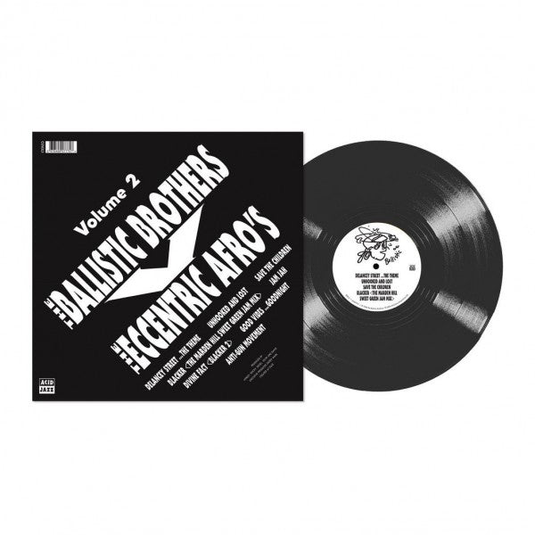 The Ballistic Brothers Vs. The Eccentric Afros - Volume 2 - Front Cover