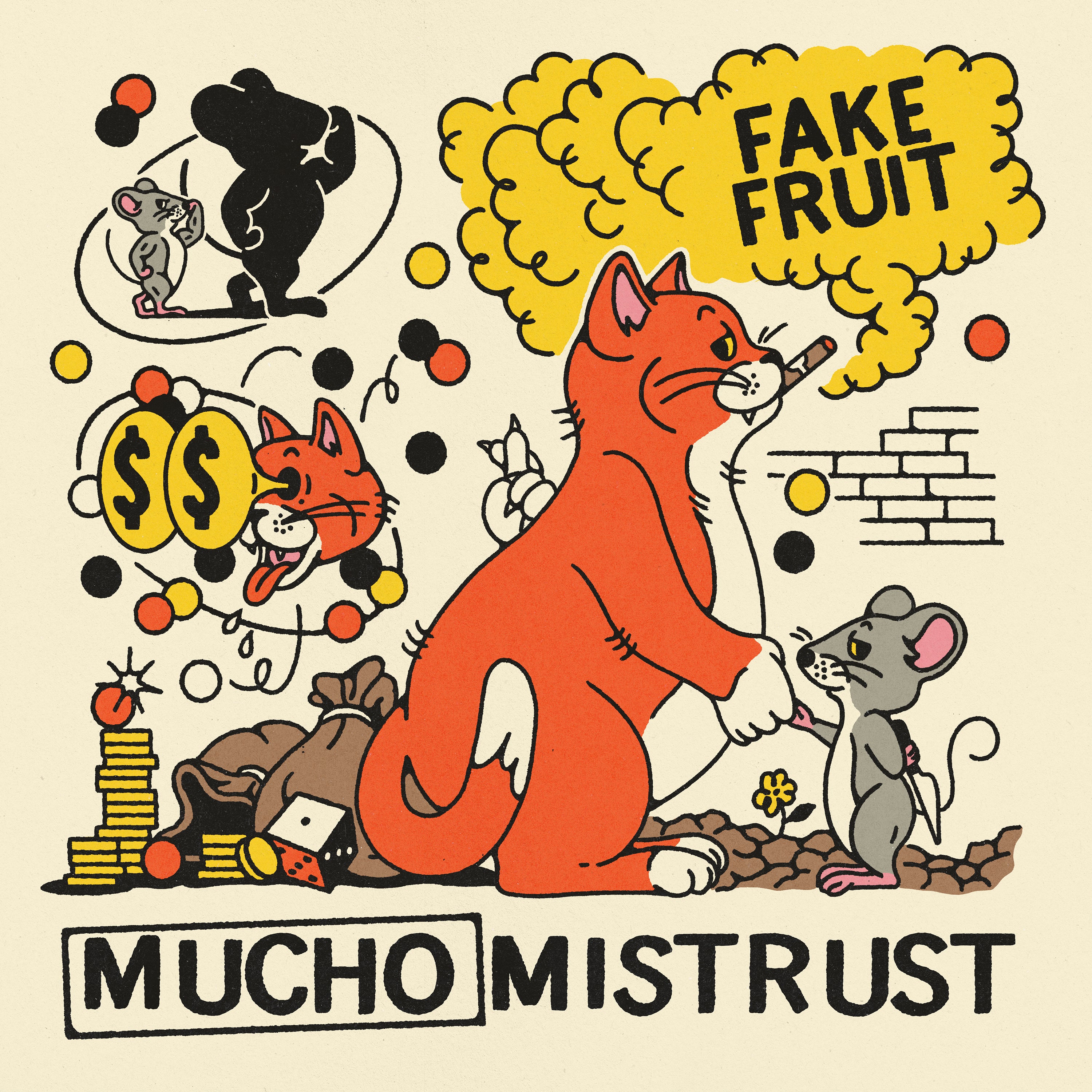 Mucho Mistrust/Orange Vinyl - Front Cover
