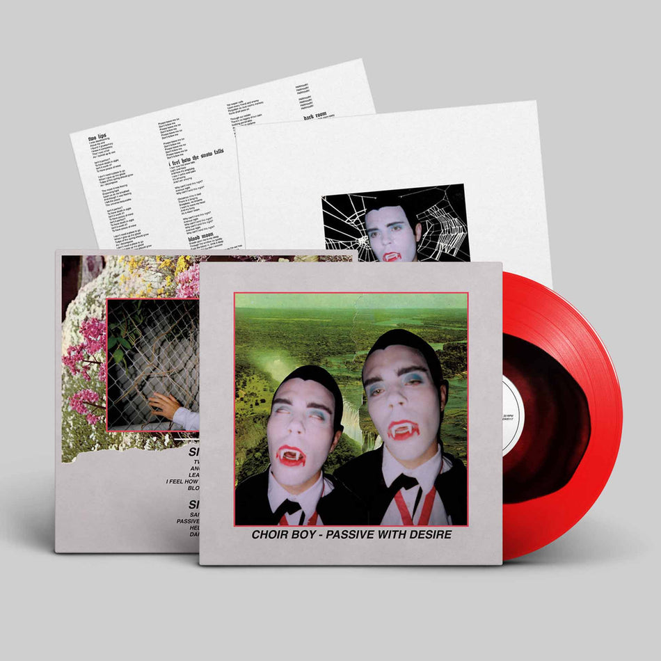 Passive With Desire - Vinyle Rouge Coeur Noir - Front Cover