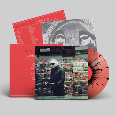 Modern Mirror - Vinyle Rouge Translucide Spatter Noir - Front Cover