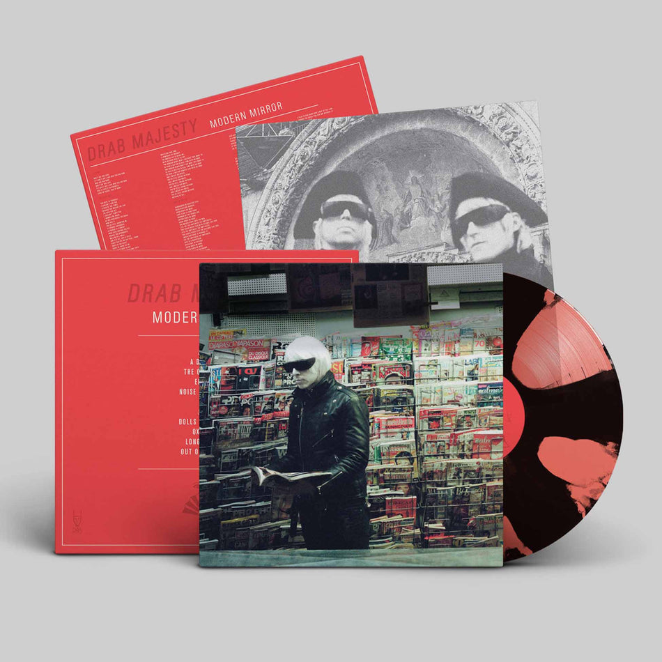 Modern Mirror - Vinyle Rouge Translucide & Noir - Front Cover