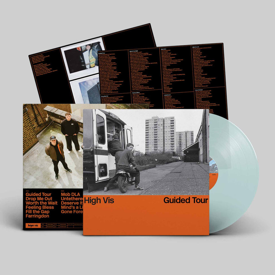 Guided Tour - Vinyle Bleu Translucide - Front Cover