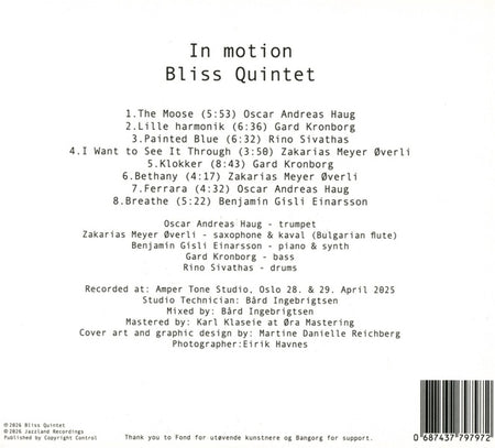 In Motion - Front Cover