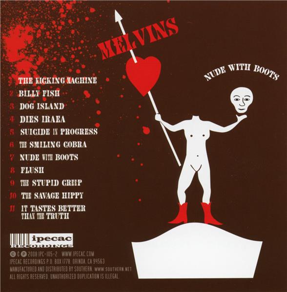 Nude with boots - Front Cover