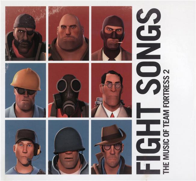 Fight Songs The Music of Teamfortress 2 - Front Cover