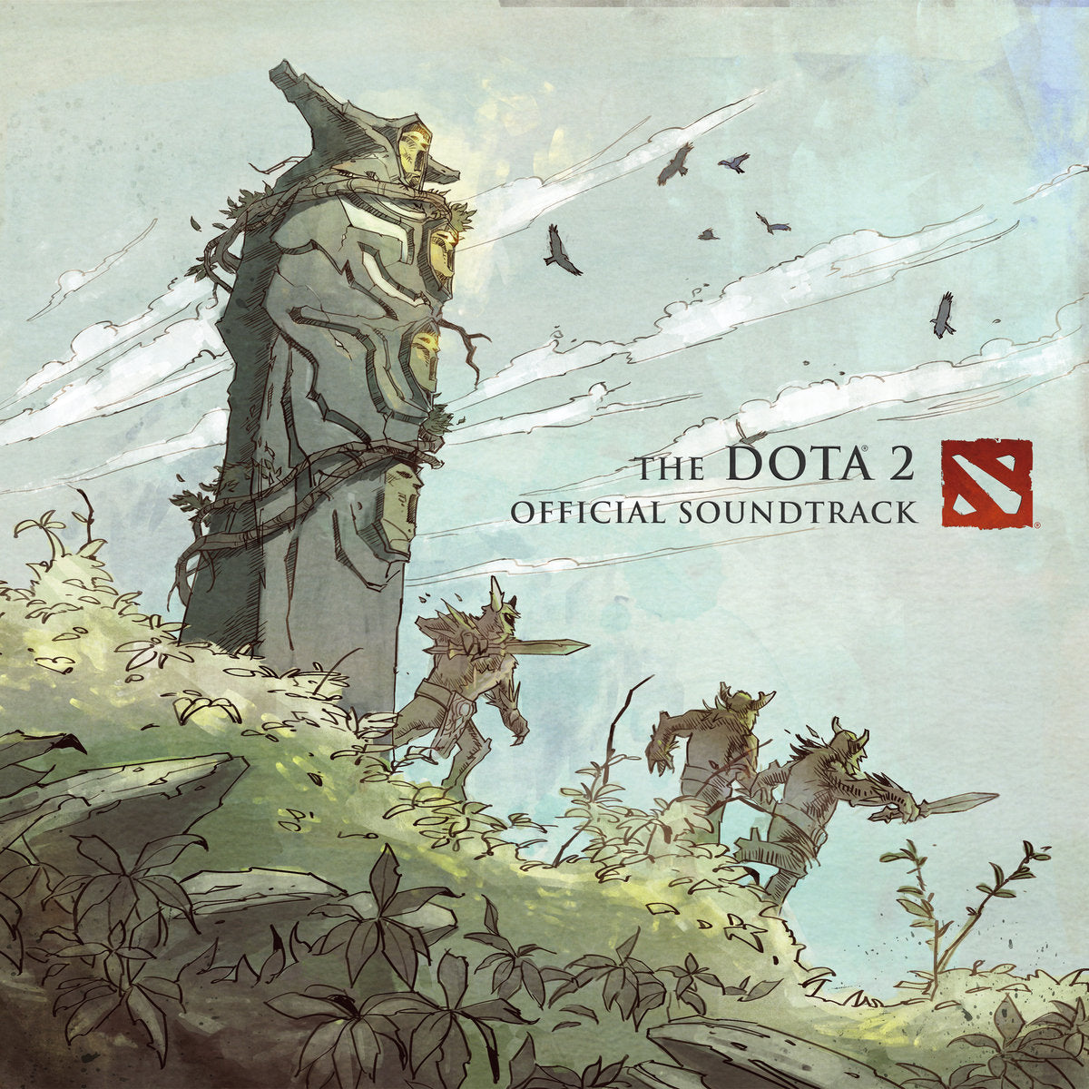 Dota 2 - The Official Soundtrack - Front Cover