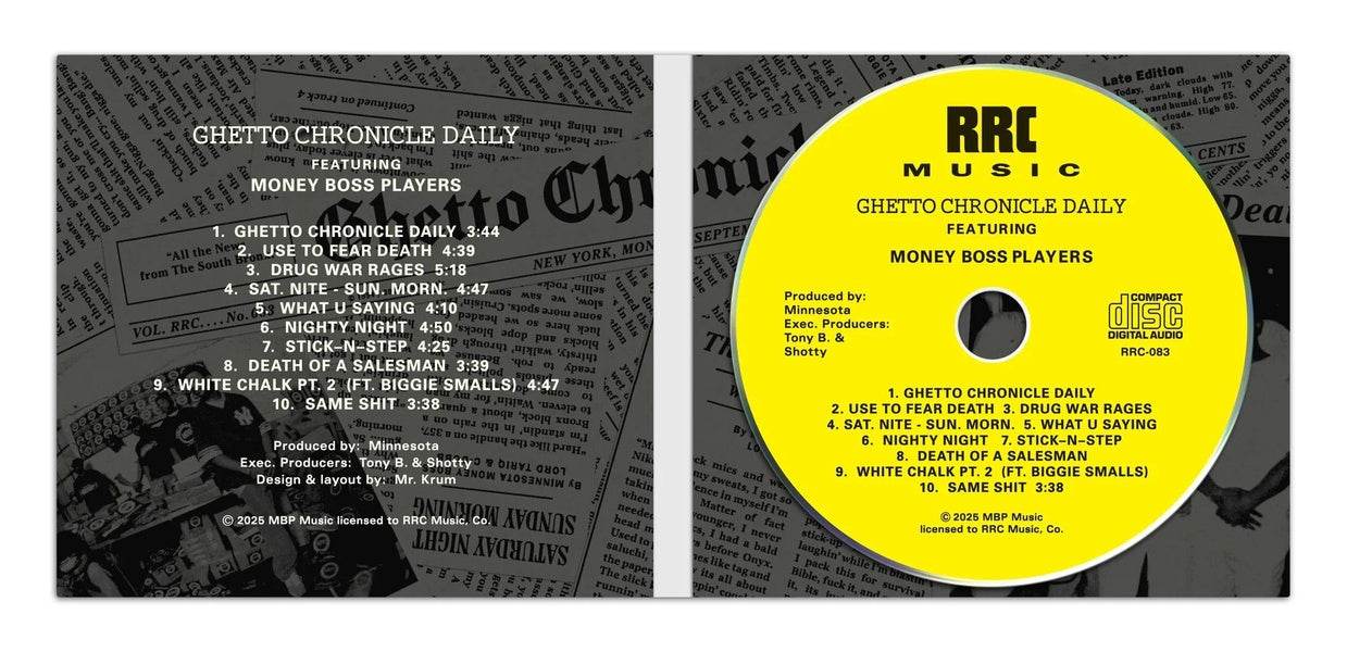 Ghetto Chronicle Daily - Front Cover
