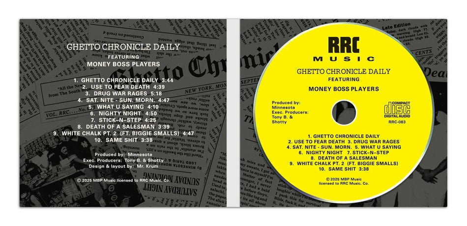 Ghetto Chronicle Daily - Front Cover