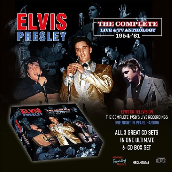 The Complete Live & TV Anthology, 1954 – ‘61 Édition Limitée Coffret - Front Cover